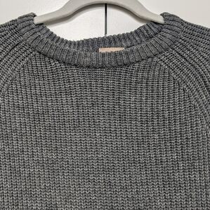 H&M Charcoal Ribbed Sweater